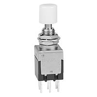 NKK Switches EB2085P-BA Light Touch Switches DPDT ON-ON .315 BLK CAP 3A PC TERMINALS