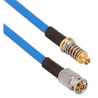 Amphenol SV Microwave FQSMPM-085-FV67SMPM-060 RF Cable Assemblies SMPM F QB to VITA 67.1/2 SMPM 6"Cable