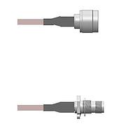 Amphenol Custom Cable Q-2J04O000H108i RF Cable Assemblies N-SP/TNC-SJB G142 108I