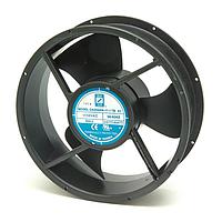 Orion Fans OA254AN-22-1WB Tubeaxial Tubeaxial Fan, 254x254x89mm, 230VAC, 700CFM, 70W, 65dBA, 2200RPM, Ball, Leads