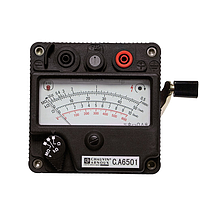Chauvin Arnoux C.A 6501 Hand-cranked Megohmmeter (500V/200MΩ)