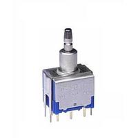 NKK Switches DB2521B Light Touch Switches DPDT ON(ON) 0.4VA PANEL STRAIGHT