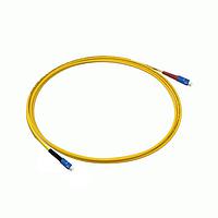 Megladon Manufacturing TRC-1ADS2-002M Fiber Optic Cable Assemblies Test Reference Cord, SM, SCUPC to LCUPC Simplex 3mm Indoor, 2 Meters