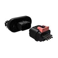 Amphenol FCI 10155470-C009LF Automotive Connectors Minitek MicroSpaceXS ,1.27mm Crimp-to-Wire Connector Platform, Wire to Board Receptacle, 9 Position., STG, Top Latch, WaterProof