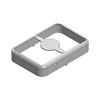 Masach Tech MS288-10F-NS EMI/RFI Shield Frame, Two-Piece 28.8 x 19.4 x 5mm Two-piece Drawn-Seamless RF Shield/EMI Shield FRAME (Nickel-Silver)