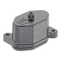 HARTING 09400035413 Cover 3A HPR Hood Cover, Screw Locking, without lanyard, chromated