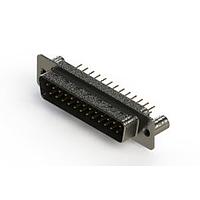 EDAC 627-M25-320-BN3 D-Sub Connectors - Standard Density Vertical Machined D-Sub Connectors
