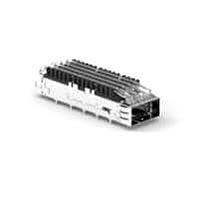 AMP Connectors - TE Connectivity 4-2170705-5 Cage Assemblies CAGE ASSY QSFP28 1X1 SPRING HS LP