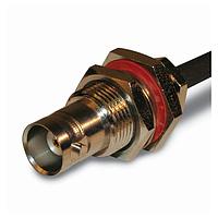 Amphenol RF 112577 Connectors BNC BLKHD JACK CLAMP RG58 50 OHM