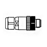 Molex 120071-0088 Straight MICROCHG M12 FA 4P MA STR IDC UNSH