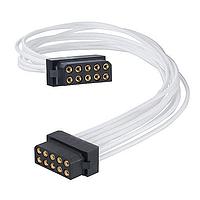 Harwin M80-FC21005L0-0150F Discrete Wire Cable Assemblies 2X10 FML-TO-FML