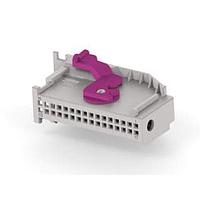 AMP Connectors - TE Connectivity 2050723-4 Rack & Panel Connectors COVER FOR MQS HSG 2x16 POS ASSY