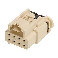 Molex 205926-0011 Housings MCAT MPWR REC HSG 8CKT KY B W/O CPA NT