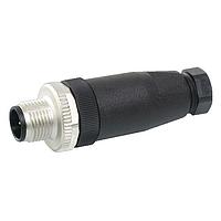 Murrelektronik 7000-12761-0000000 Connectors M12 MALE 0 WIREABLE SCREW TERM., 5-pol. max.0,75mm 6-8mm