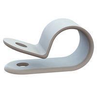 Essentra Components 22CC50C0500B Cable Clamp Cable Clamp, Screw Mount, .500 Hold, .500 Width
