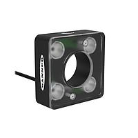 Banner Engineering LEDUV395R70XD5-PM LED High-Intensity Ring Lights Vision Light: 70 mm Ring with Potentiometer; 4 High Intensity 395 nm UV LEDs - 24 V dc; Clear Diffusing Plastic Window; Connects directly to P4 sensor