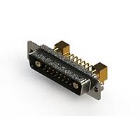 EDAC 629-17W2240-5TA Mixed Contact D-Sub Connectors Right-angle Power Combo D-Sub Connector