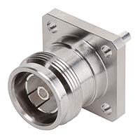 HUBER+SUHNER 23_4310-50-0-5/003_-E Connectors 4.3-10 straight flange receptacle jack(f)