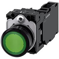 SIEMENS A6X30145842 Standard Switches ILLUMINATED PUSHBUTTON. GREEN