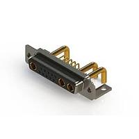 EDAC 630-13W3250-3NC Mixed Contact D-Sub Connectors Right-angle Power Combo D-Sub Connector