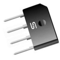 Taiwan Semiconductor GBU407 D2G Single Phase Bridge 4A 1000V Standard Br idge Rectifier