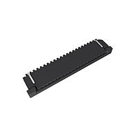 Amphenol FCI SFW20R-6STE1LF Board Mount 1.00mm Flex Connector, SFW-R series, 20 Position, Top side Contact, Side Entry Surface Mount ZIF CIC Connector, Lead Free.