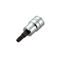 KTC BT3-T55HS 3/8"Sq. Short T-Type Torx Bit Socket For Tamper Resistant Fasteners (T55)