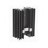 Aavid 533722B02552G Component Heat Sink, Dual TO220, Vertical, 5.7 C/W, 2.67mm Hole, 25.4x18.29mm, 2 Clip #52