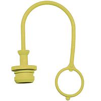 Essentra Components 499781 Conduit Fittings & Accessories 1/4" Series B Quick Coupling  Plug:TPE Yellow
