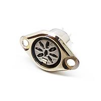 Deltron 630-0800 Chassis Mount DIN Connectors SOCKET NICKEL 8 PIN