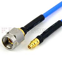 Fairview SCA76086 Mini SMP Female to 2.92mm Male Cable RG-405 Coax and RoHS