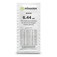 MILWAUKEE M10038B 6.44 ppt TDS Calibration Solution Sachets (25 x 20 ml sachet)