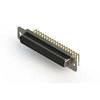 EDAC 630-M37-640-BT1 D-Sub Connectors - Standard Density Right Angle D-Sub Connector
