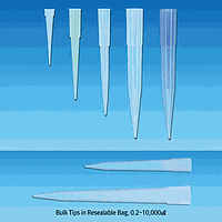 ABDOS AB.P10152 Tip, Micro, Refill Pack, Graduated, 1~200㎕, Natural, Bevelled-Graduated