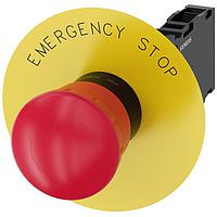 SIEMENS A6X30141597 Push Turn EM. STOP MUSHROOM PUSHBUTTON. 40MM. RED