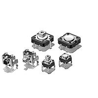 Omron Electronics B3F-1000S Tactile Switches 6x6 Flat 4.3mm Btn Force 100g w/o Grd