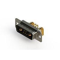 EDAC 629-7W2-240-2N1 Mixed Contact D-Sub Connectors Right-angle Power Combo D-Sub Connector