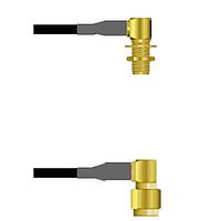 Amphenol Custom Cable Q-2P0340003060i RF Cable Assemblies SMA-RJB/SMA-RP G174 60I