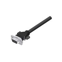 Amphenol CONEC 15-008243 D-Sub Cable SLIM CON 9 POS SOCKET OVERMOULDED 2M