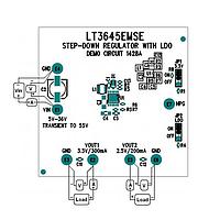 Analog Devices DC1428A LDO Voltage Regulator LT3645EMSE Demo Board ? VIN = 5V to 36V,