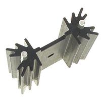 Aavid 513102B02500G Component Heat Sink, TO220, Vertical, 11 Degree C/W, 2.67mm Hole, 38.1x34.92x12.7mm