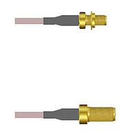 Amphenol Custom Cable Q-2W0710005108i RF Cable Assemblies SMA-SJB/SMA-SJ G316 108I