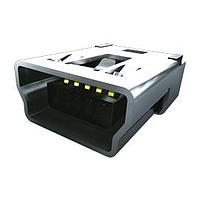Samtec MUSB-05-S-AB-SM-A-R-K-TR Mini USB Type AB Connectors Mini USB 2.0 Interface