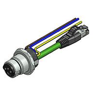 Amphenol CONEC 57-02577 Ethernet Cables / Networking Cables ENP-17-1-FSPST2PEDBU4-V3-45S-RS8.33-1/1/G6/150/034