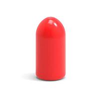 Wurth Elektronik 714726110076 Bat Handle Cap WS-TOTV Bat-Handle for Toggle Switch  diameter 3.7mm  height 7.6mm red