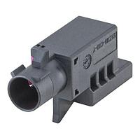 Rosenberger 59Z118-C00A Accessories Plastic housing Plug Straight A Black