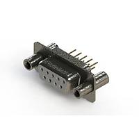 EDAC 628-M09-621-WT4 D-Sub Connectors - Standard Density Vertical Machined D-Sub Connector