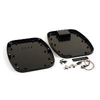 Hammond Manufacturing 1599TABLBKBAT Battery Door Enclosure FR ABS w/BatteryDoor 1.2x7.48x9.45" Blac