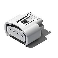 Yazaki 7283744930 Receptacle Housing CONN 4P 090 II BLK