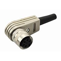 Amphenol Tuchel T 3636 055 Connectors FEMALE R ANG CONN 12C 4-6MM